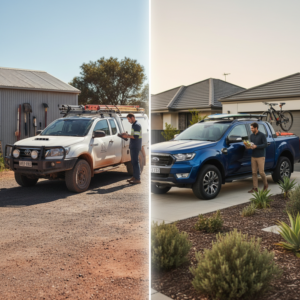 Work Ute vs. Personal Ute Finance: What's the Difference?